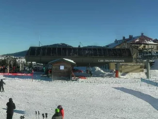webcam Les Rousses Jouvencelles pistes ski