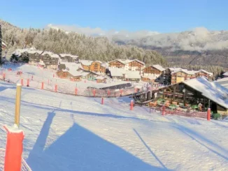 webcam Morillon 1100 les Esserts station de ski en direct des pistes